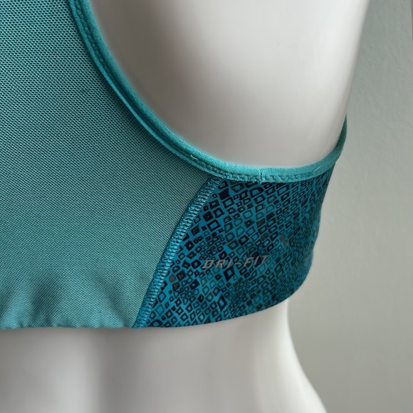 Blue Nike Sports Bra Medium - Picture 4 of 5